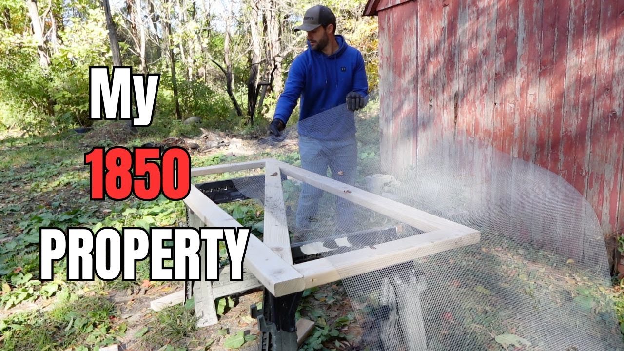 DIY Chicken Coop in Old Barn