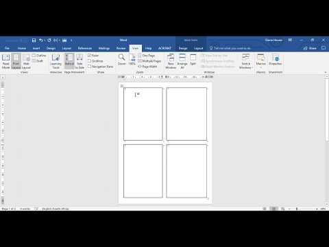 How to create Mini Journals In Word