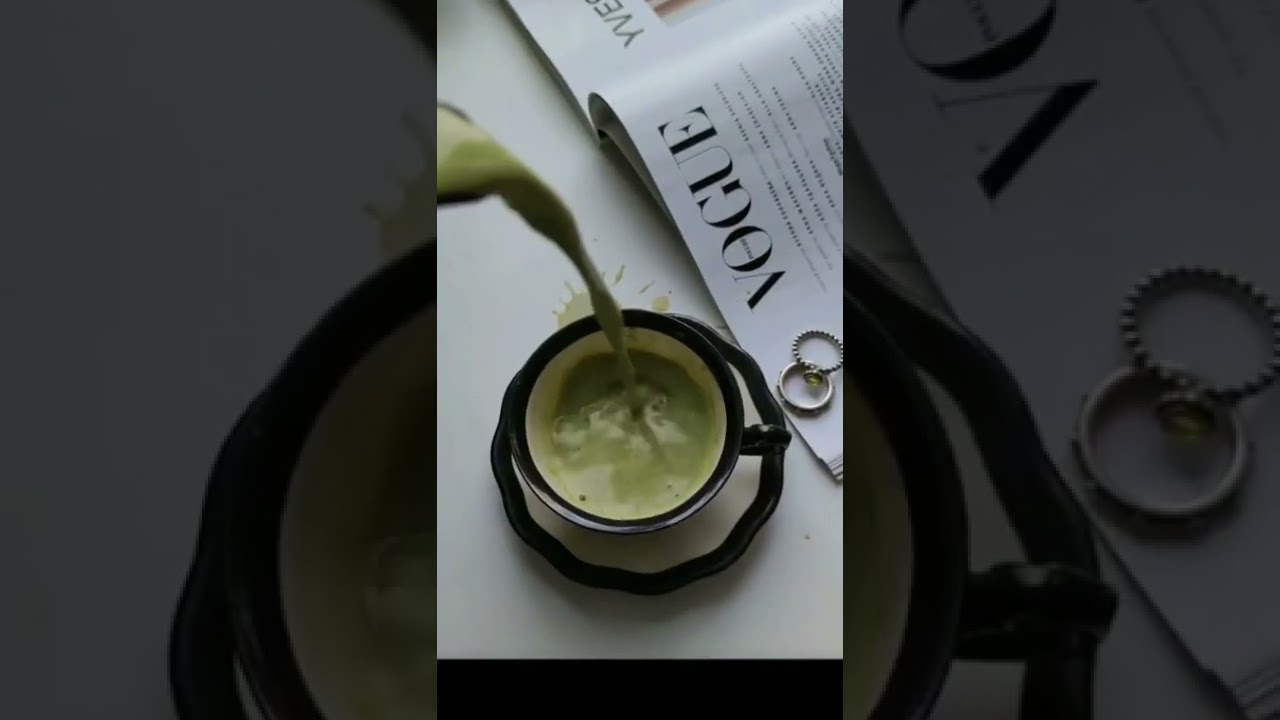 Матча vs кофе. Утренняя эстетика🥰