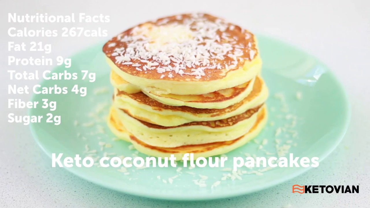 Keto Coconut Flour Pancakes with Cream Cheese Best Keto Recipes 2021