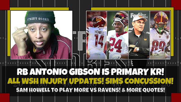 Antonio Gibson is TOP Kick Returner Entering Seaso...
