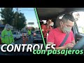 PASANDO CONTROLES CON PASAJEROS de UBER y BEAT 🔴