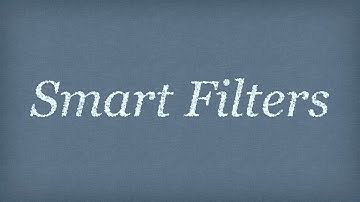 How to Apply Filters to a Text Layer Without Rasterizing it First in Photoshop