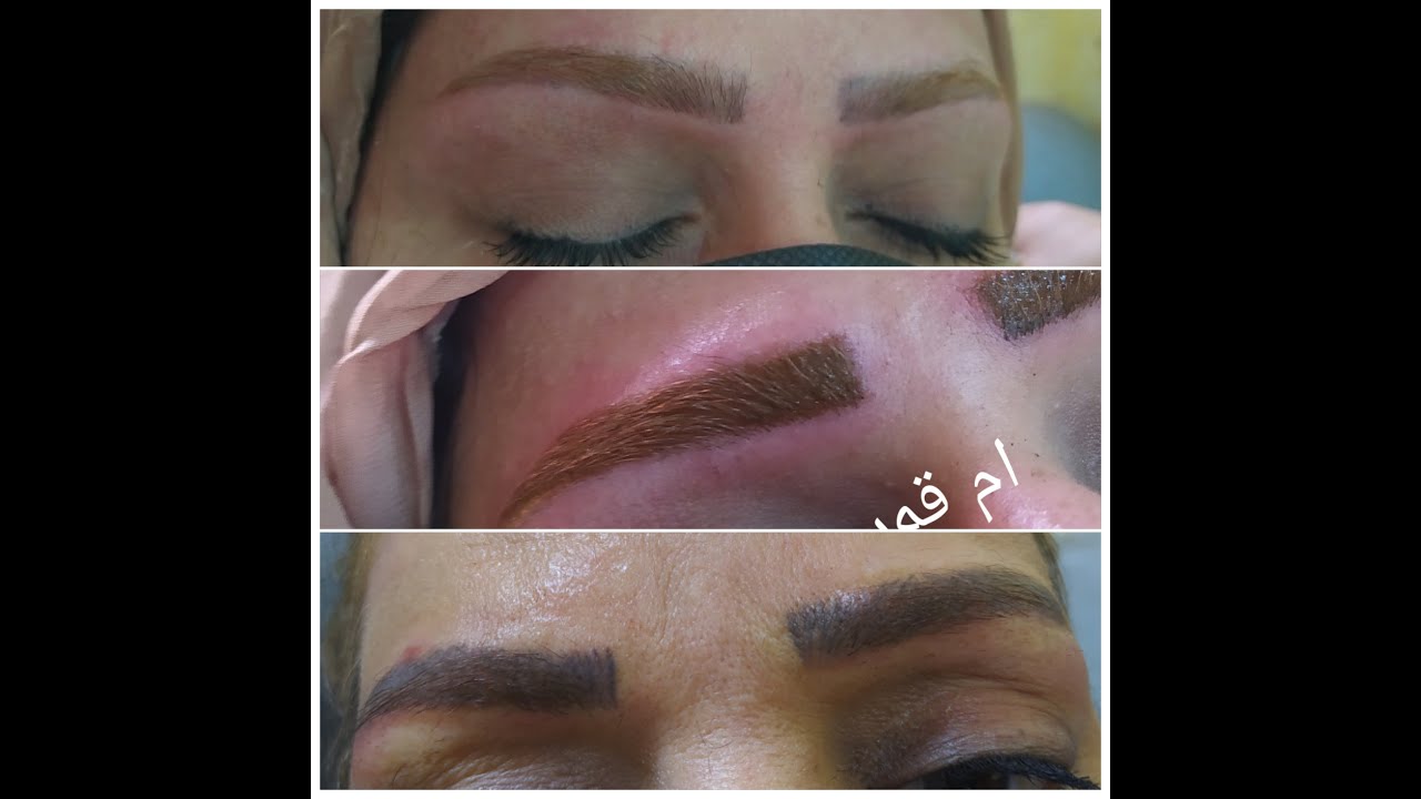 طريقة تحويل التاتو السكس دي الازرق الى تاتو بلوك اشقر