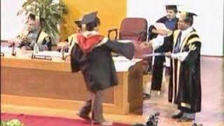 taking M.Tech. Degree at Convocation Function of IIT kanpur