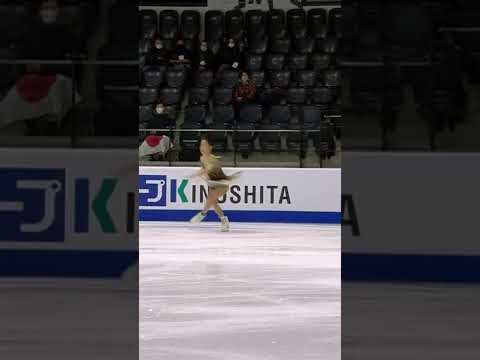 Mai Mihara (JPN) | Women SP | ISU FC FS Championships 2022 | Tallinn | #Shorts