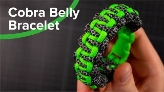 How to Make a Cobra Belly Paracord Bracelet