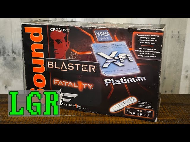 XP Upgrade! Sound Blaster X-Fi Platinum Fatal1ty Sound Card class=