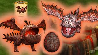 Magmadon - Max Level 185 Premium Eruptodon Showcase Dragons Rise Of Berk
