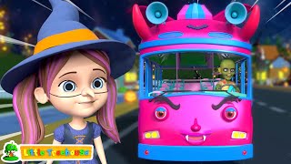 Rueda Fantasmagórica En El Autobús Canción + Más Video Animado  Halloween Para Niños
