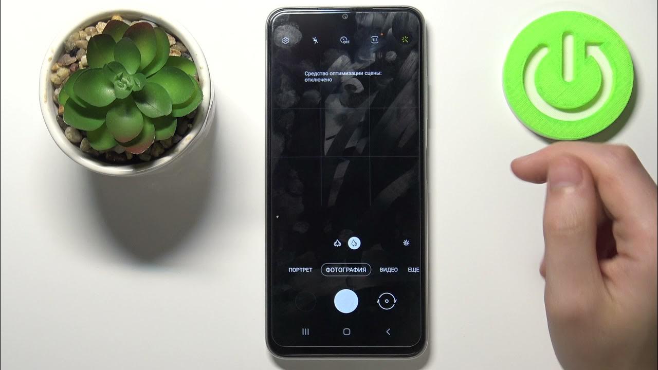Как делать серии фотографий на Samsung Galaxy M22 / Включить серийную ...