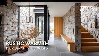 Cozy Meets Clean: The Ultimate Guide to Modern Minimalist Rustic Styling