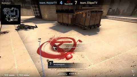 CS:GO - Some kind of foreign magic... 1v4 ninja defuse...