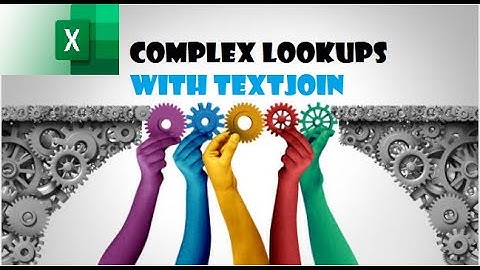009. TEXTJOIN formula in excel: Definition and Practical EXAMPLE on complex LOOKUPS