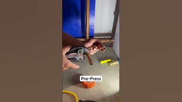 Plumbing Has Never Been EASIER! Milwaukee Pro-Press Tool #diy #construction #tools