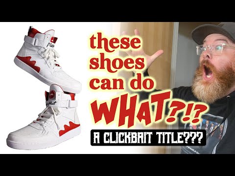 THESE PIZZA HUT SHOES ARE WILD! ALL CAPS CLICKBAIT