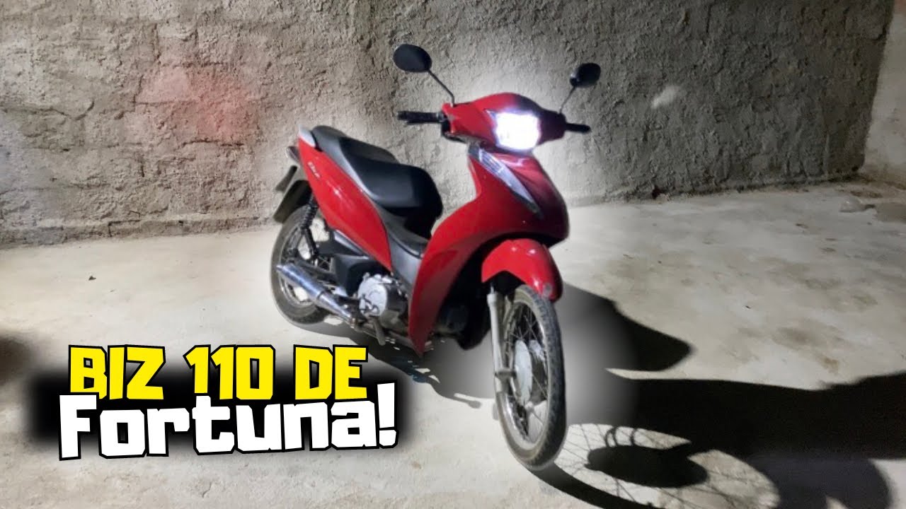 LANCEI O FORTUNA NA BIZ 110!