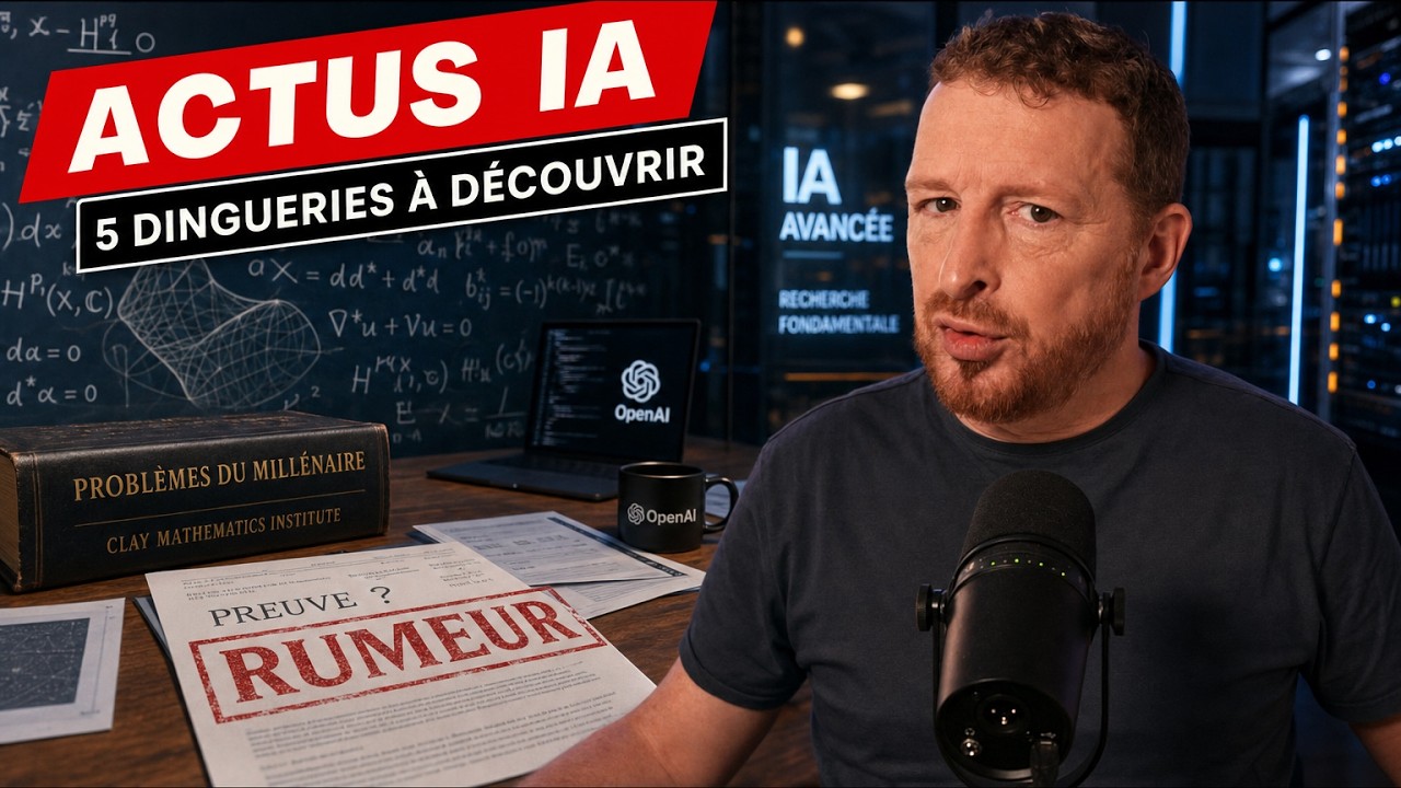 L'IA est en train de tout résoudre ! 5 dingueries au parfum d'AGI