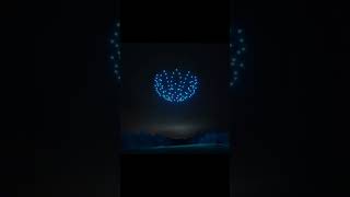 Nighttime Drone Show #Experiment #Drone