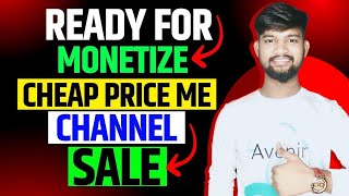 Ready For Monetize Channel For Sale In Cheap Price || #abhayadwani #buyyoutubechannel ||