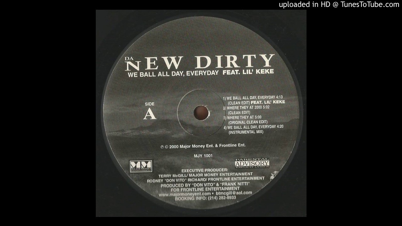 Da New Dirty - Where They At (Original Clean Edit) 
