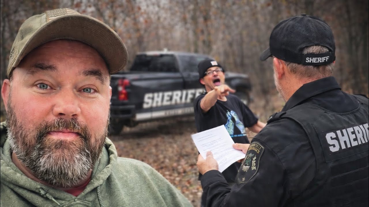 Sheriff Shows Up & Serves the Trespasser Papers