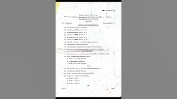 Wireless sensor network betch 6 th sem question paper #engineering #EXTC branch #WSN question paper