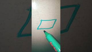 How To Draw A Parallelogram? #shorts #ytshorts #youtubeshorts #viral #viralshorts #fypシ #foryou