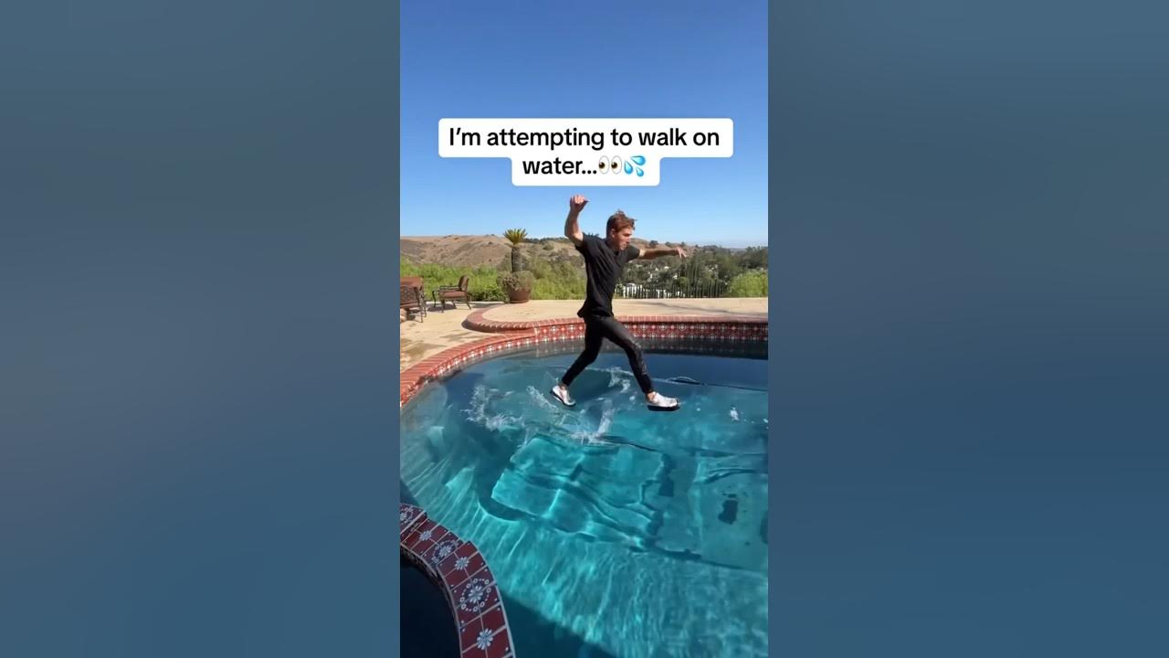 I figured out how to walk on waterβ¦ππΌββοΈπ¦ I figured out how to walk on waterβ¦ππΌββοΈπ¦