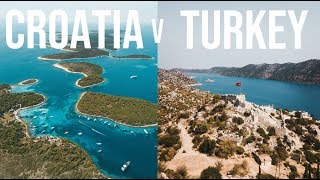 Which sailing trip should you book? Go Sail Turkey or Go Croatia Sail?