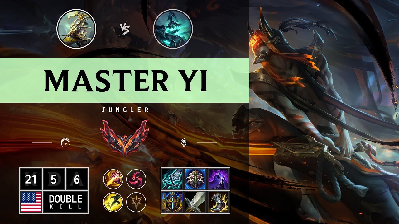 Master Yi Jungle vs Hecarim - NA Grandmaster Patch 14.12