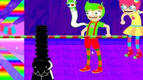 Help Jake tug Roxy back onto the stage SPEEDRUN