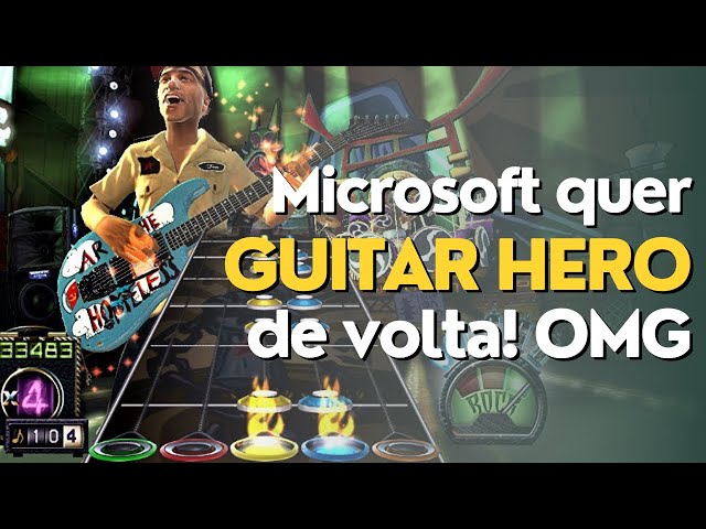 O que aconteceu com a franquia Guitar Hero? Teremos um novo jogo?