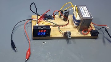 How to Make Ac to Dc Converter with Dc Variable Voltage Regulator _ Diy Electronic Projects