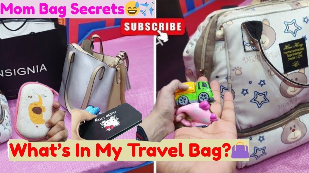 Mere Travel Bag Mein Kya Hai?👜| Real & Honest Mom Packing Vlog✈️| Travel Must Haves