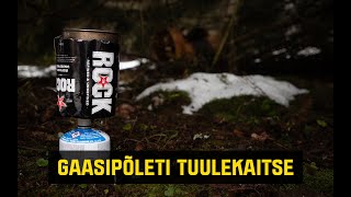 Üleelamine - Käepärane tuulekaitse gaasipõletile