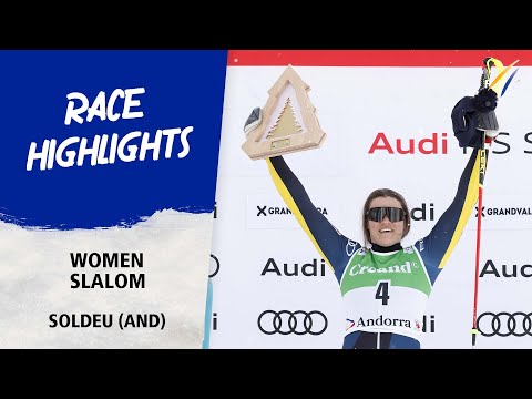 Anna Swenn Larsson ends winning drought in the Pyrenees mountains | Audi FIS Alpine World Cup 23-24