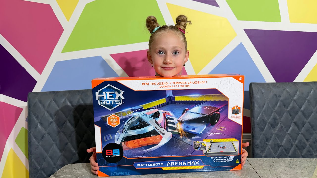 BATTLEBOTS ARENA MAX. (unboxing and testing).