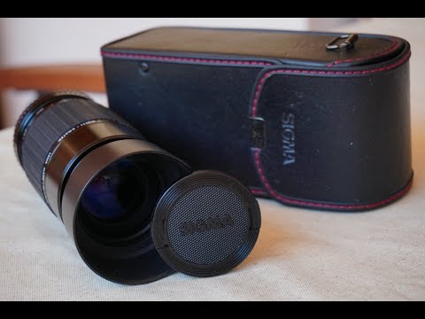 SIGMA ZOOM-KⅢ 1:3.5〜4  f=75〜210mm φ52 SIGMA ZOOM-K III 1:3.5-4.5 f=75-210mm Multi Coated Lens 52mm