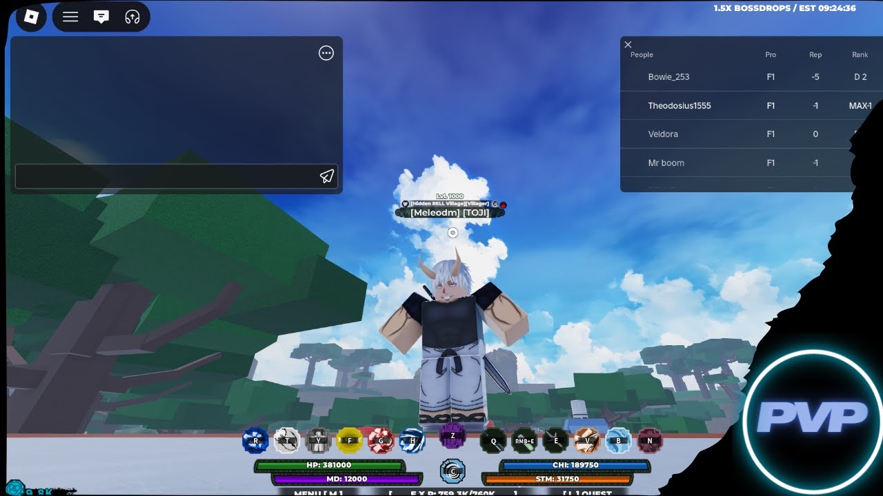 I tried to create a Toji build....-Shindo life competitive