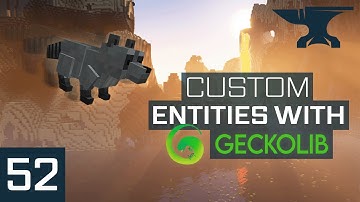 Minecraft Modding 1.18.2 with Forge | CUSTOM ENTITIES WITH GECKOLIB