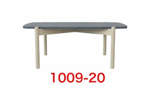 1009-20 Cocktail Table Assembly Instructions