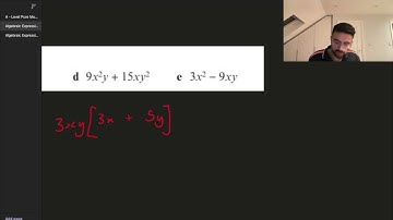 Edexcel Pure AS Math Chapter 1 - Algebraic Expressions Part 1