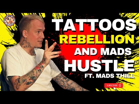 Tattoos and Rebellion ft. Large Scale Black and Grey Realism Master Mads Thill