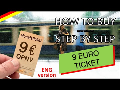 How to buy: 9 euro ticket in Germany [ENG version] - Life in Germany