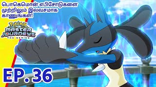 Pokémon Master Journeys | எபிசோட் 36 | மெகா சைஸ் சாகசம்! | Pokémon Asia Official (Tamil)