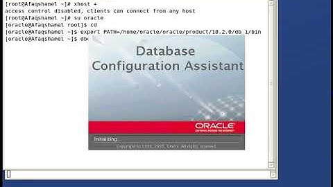 Installation of ASM WITH DBCA