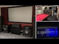 GLADIATORS MANCAVE WITH A SECRET DOOR | SVS | DEF TECH | JVC 7.2 SETUP | EP 24