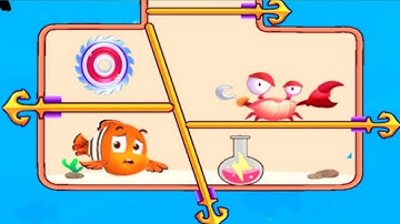 Fish pin - new levels (342 to 354) IOS android Gameplay Walkthrough - part #20