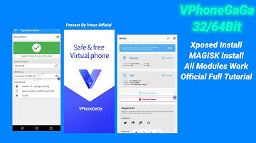 VphoneGaGa Magisk And Xposed Install And All Modules Work Proof Tutorial